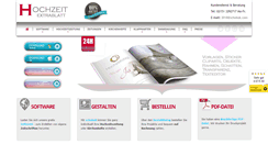 Desktop Screenshot of hochzeit-extrablatt.de